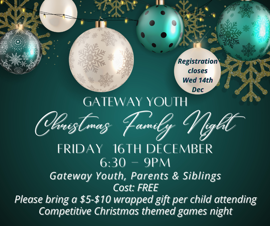 Gateway Youth Christmas Family Night