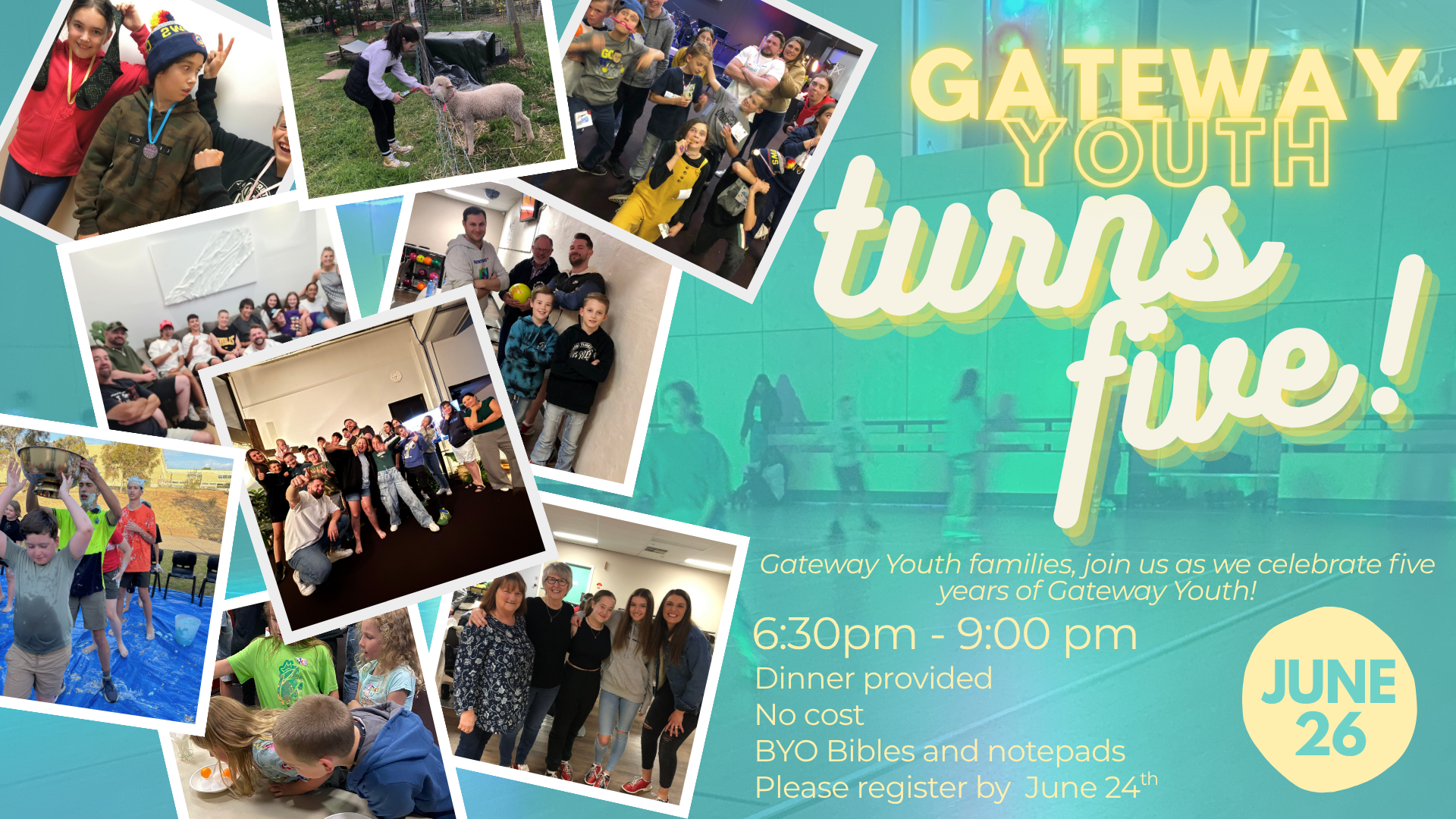 Gateway Youth 5 Year Celebration June 26 Gateway Youth 5 Year Celebration June 26